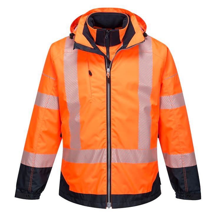 T434 PW3 Hi-Vis breathable 3in1 Jacket - dixiesworkwear