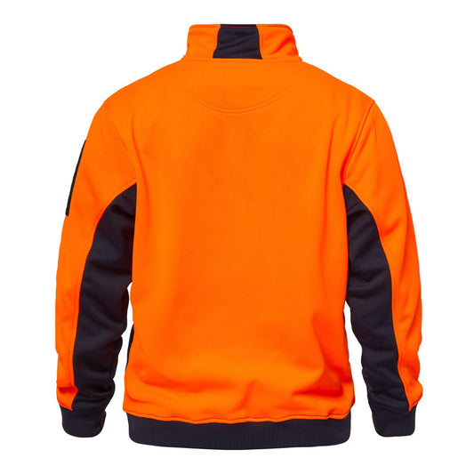 WT8012 HI Vis 1/2 Zip Pullover